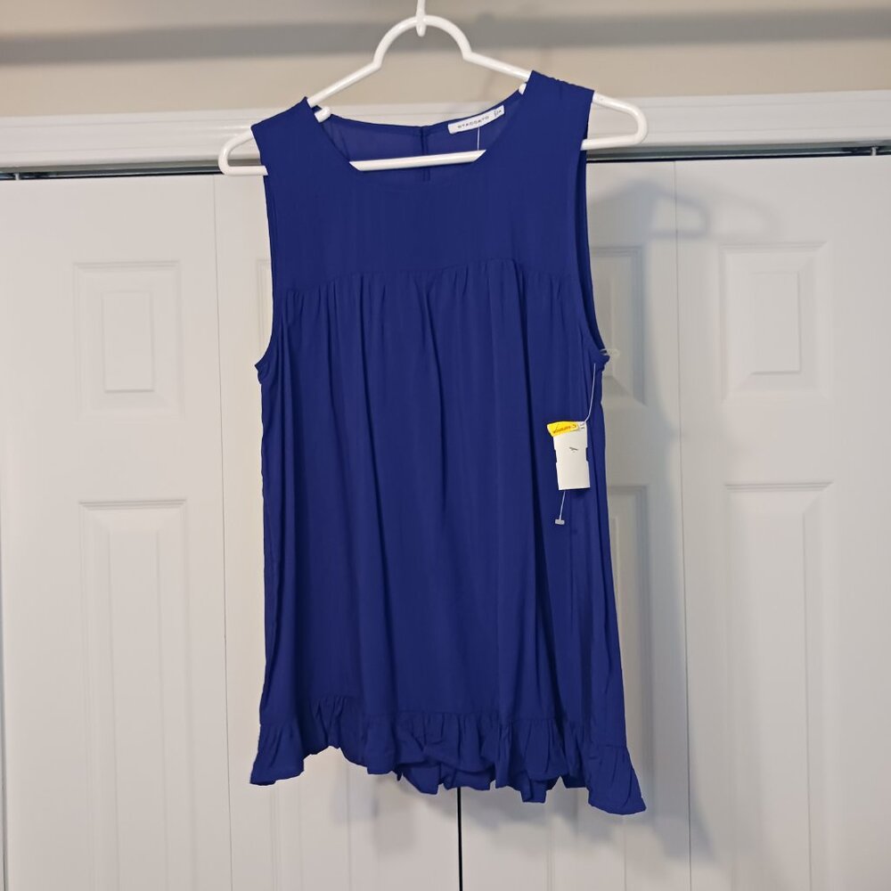 #156 3/$18 - NWT Staccato Purple Tank Top Size S
